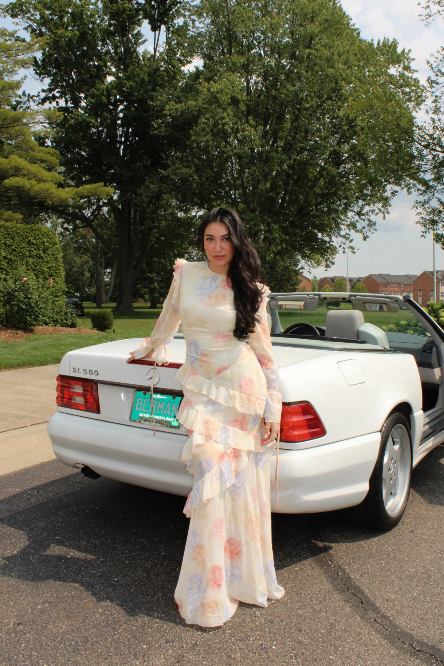 Young Love Pale Yellow Ruffle Dress